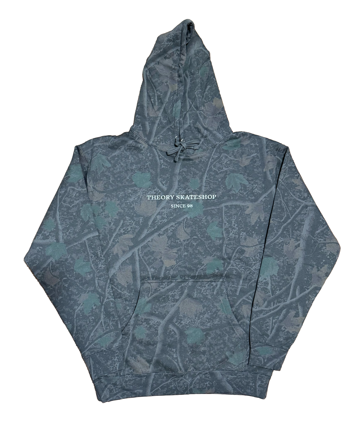 Theory Since 98 Hoodie Darkwood Tree Camo/White