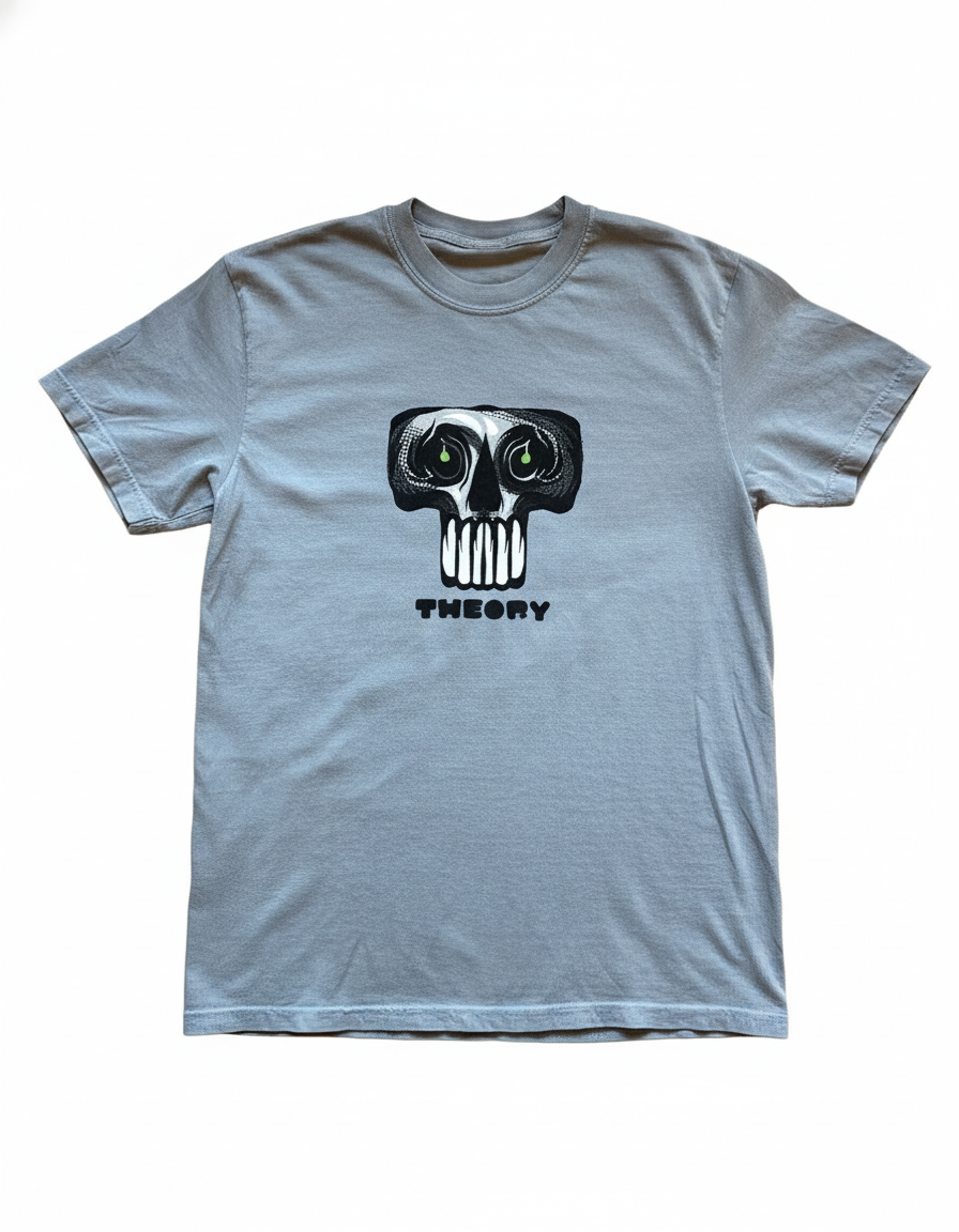 Theory Skate Shop Keever Skull Grey/Slate