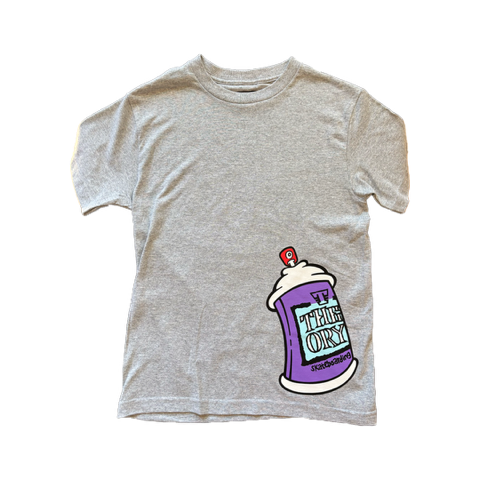 Theory New Spray T-Shirt Athletic Grey