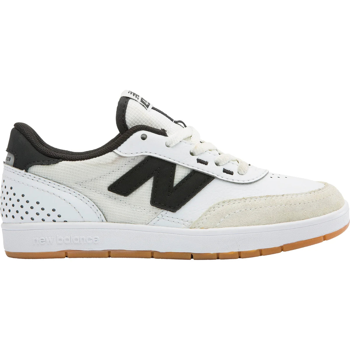 New Balance Numeric 440 V2 Kids White/Black Skate Shoes