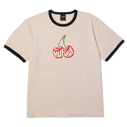 HUF Cherries Ringers T-Shirt (Dusty Pink)