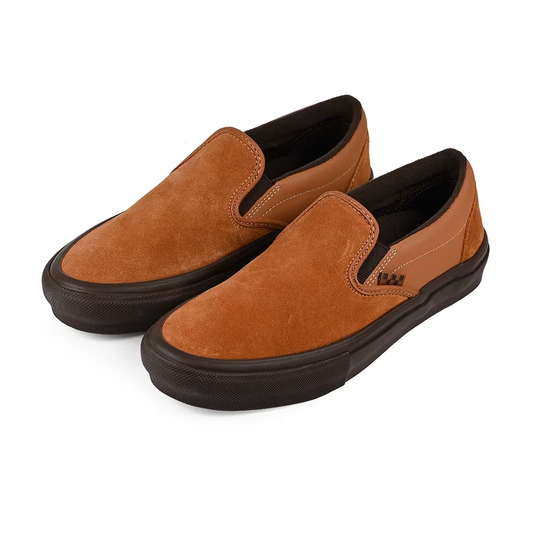 Vans Skate Slip-On (Brown/Gum)
